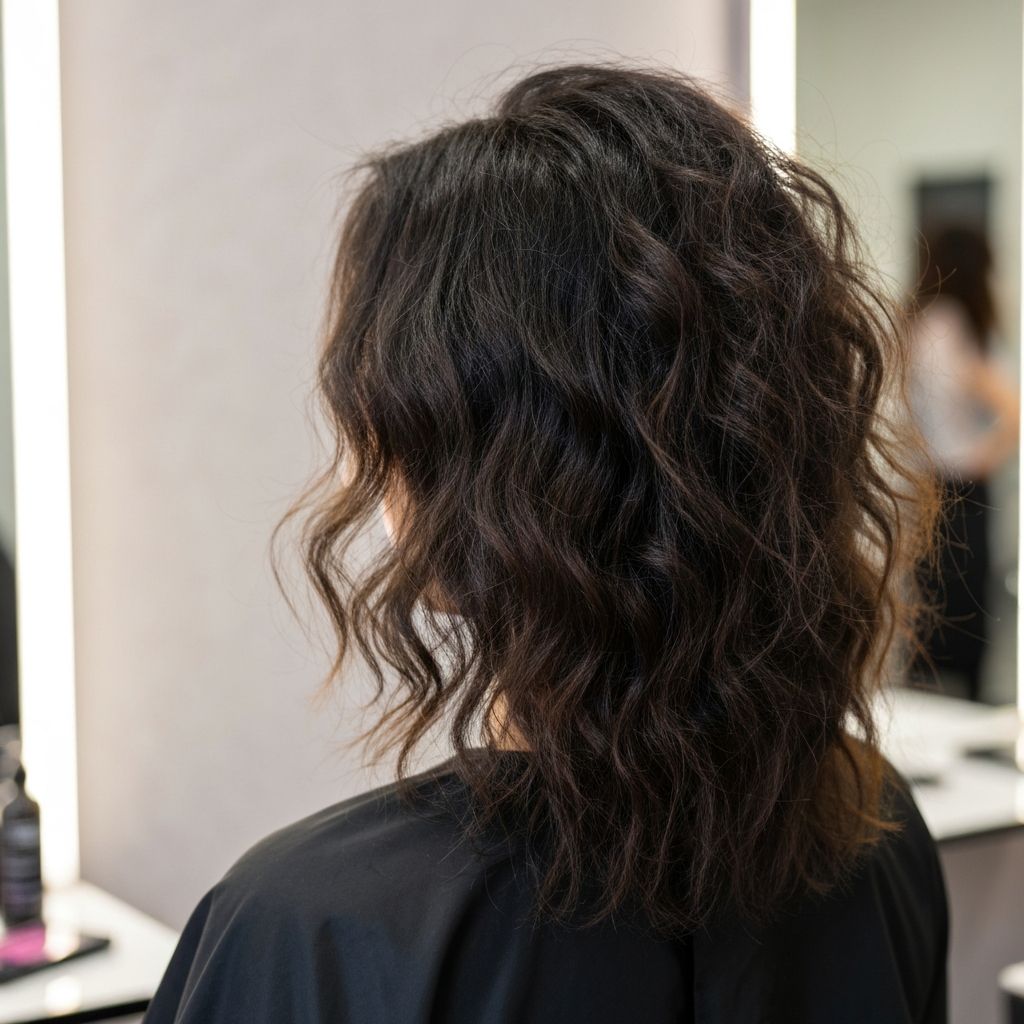 Antes - Alisamento Natural